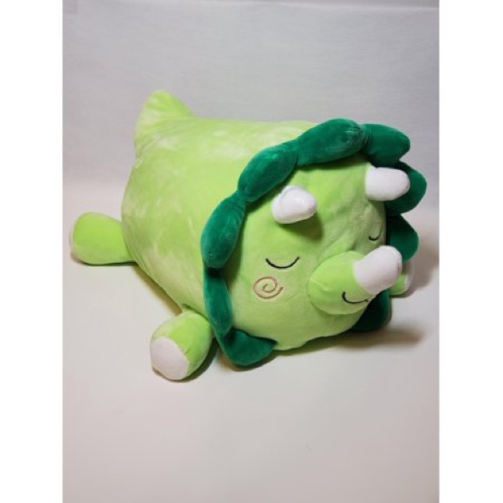 Squishmallow Cuddler Laying Down Tristan the Dinosaur
